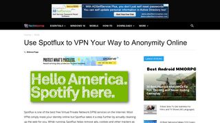 spotflux premium vpn review